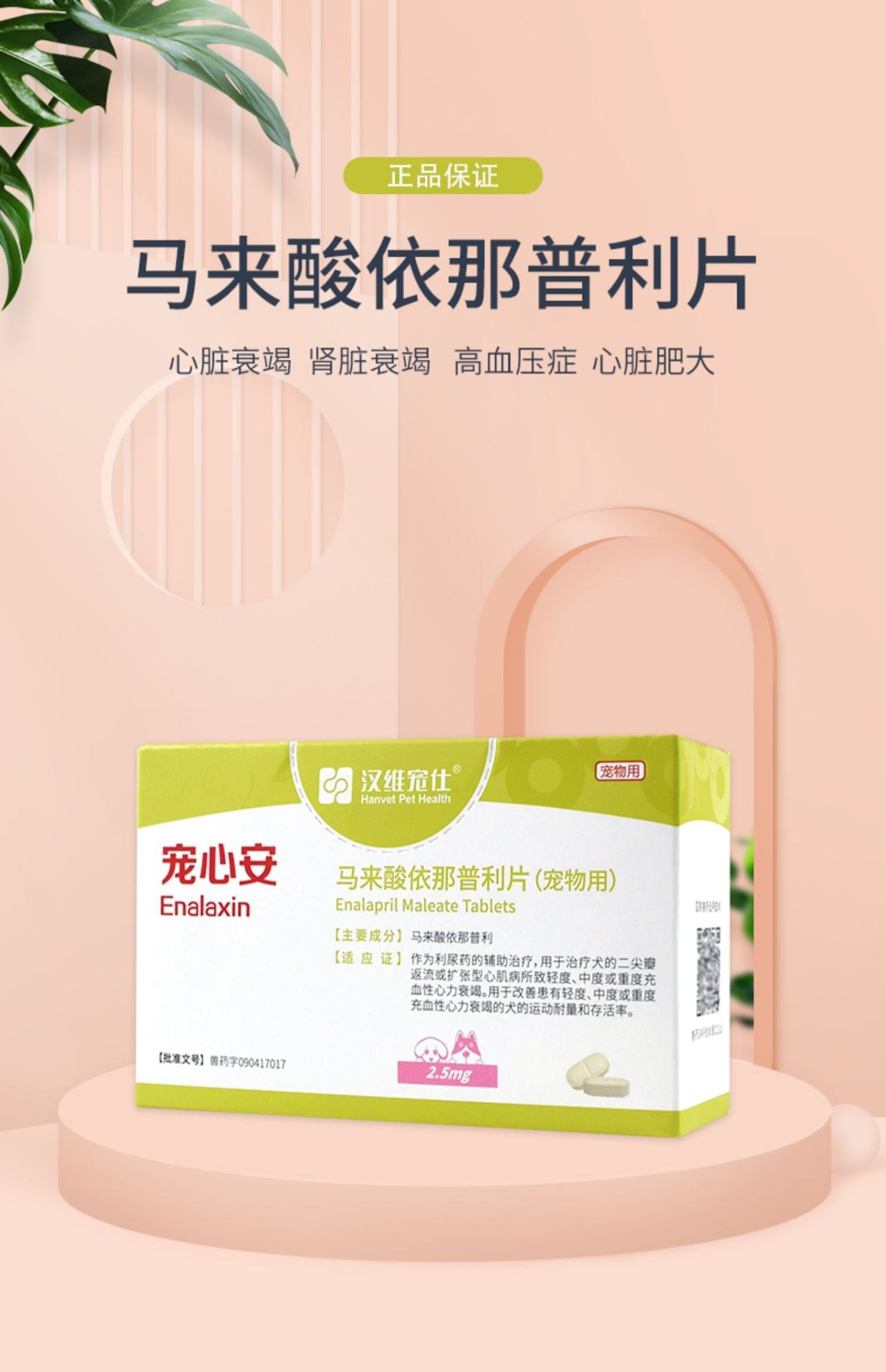 马来酸依那普利的功效与作用