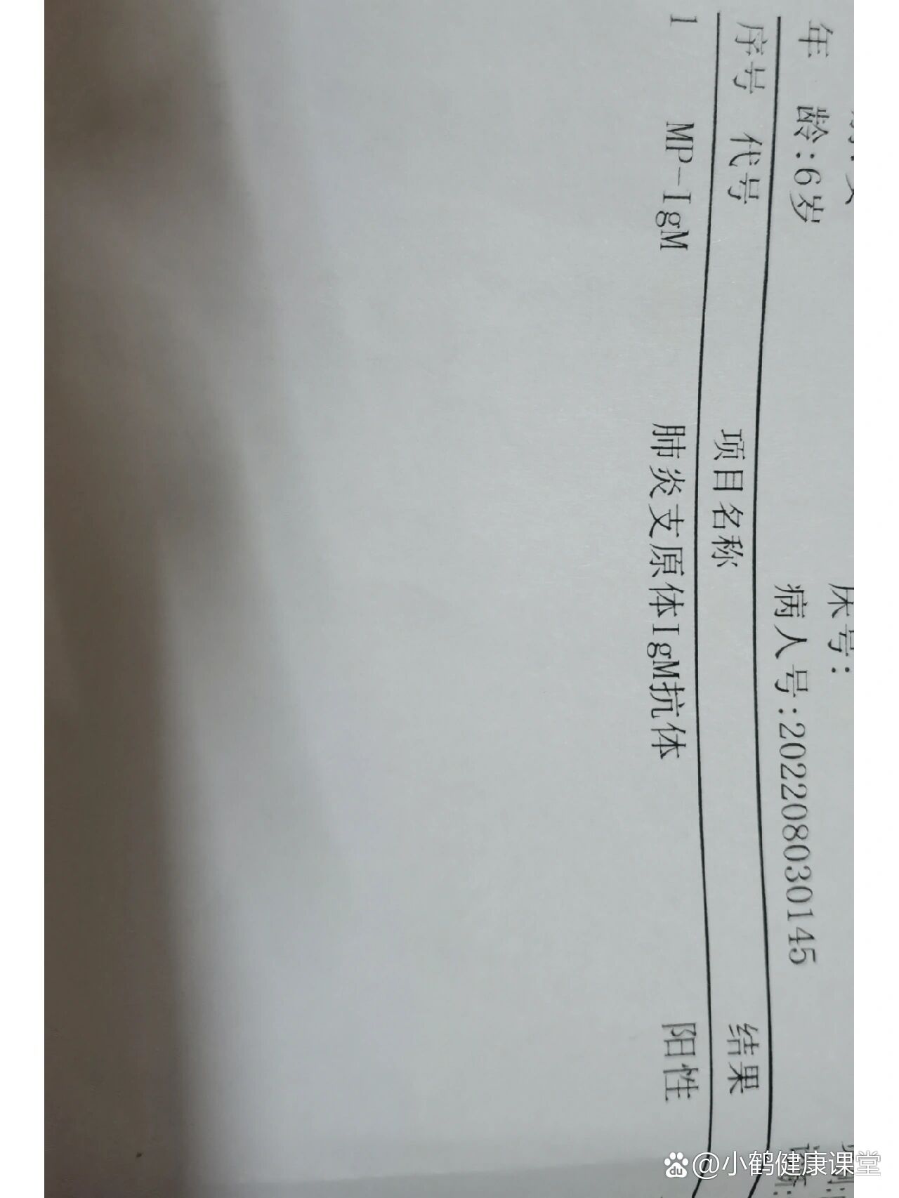 儿童肺炎支原体阳性是什么意思