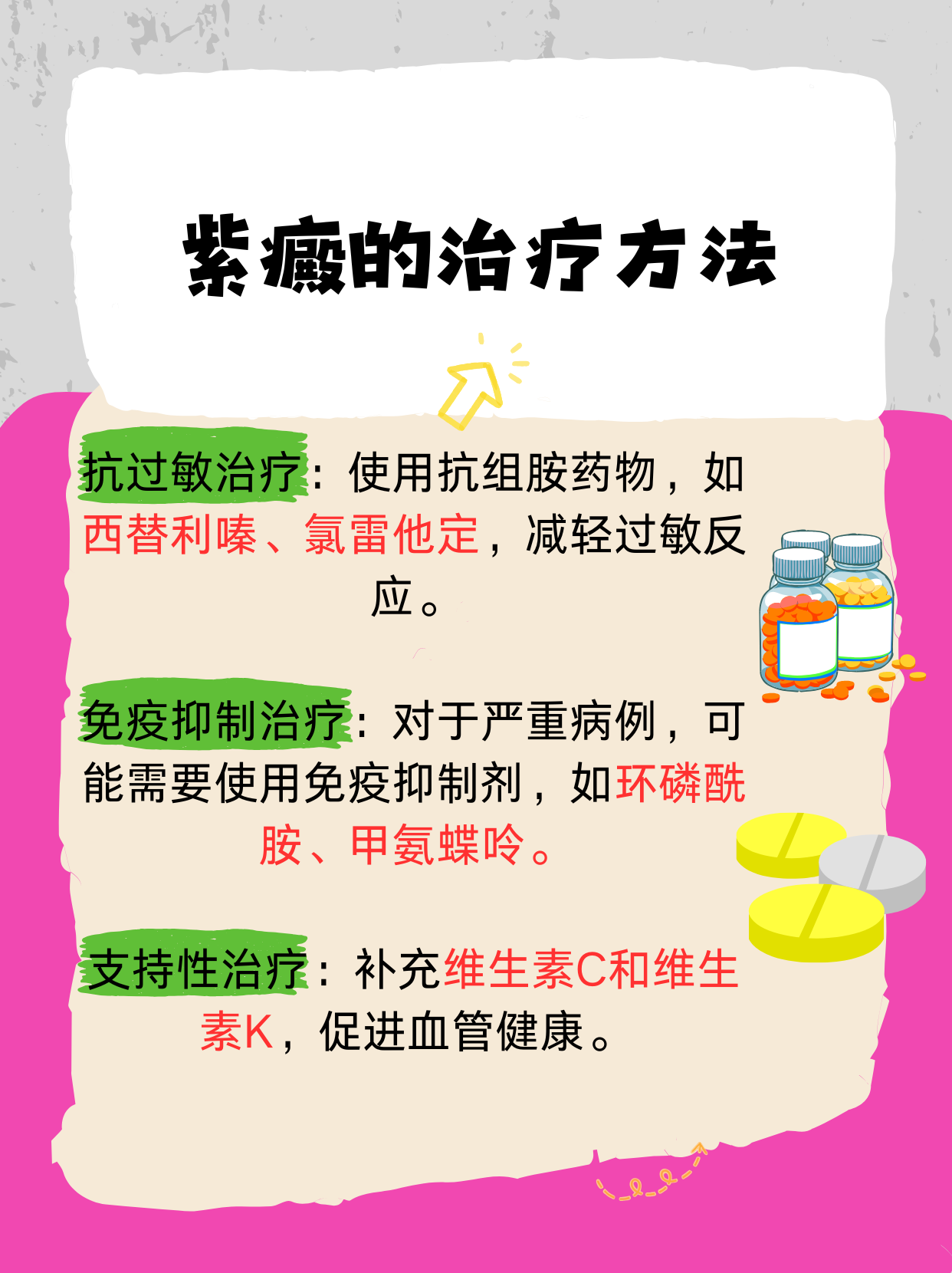 怎么样治疗过敏性紫癜