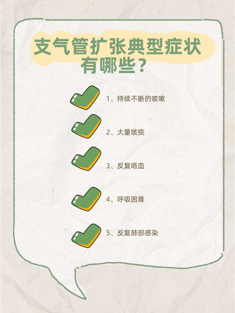 支气管扩张严重吗?