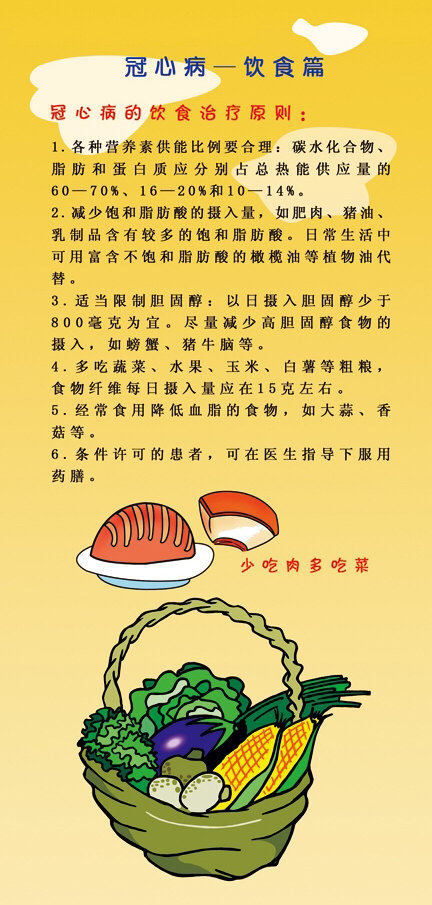 冠心病的注意事项有哪