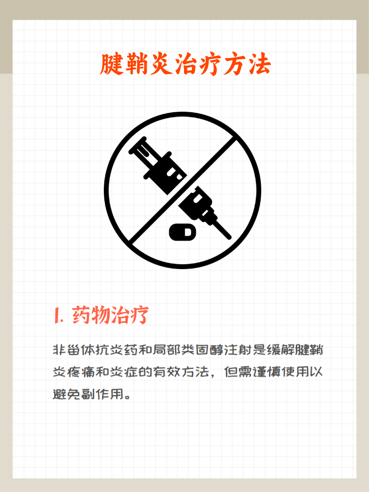 腱鞘炎的症状?以及治疗方法?