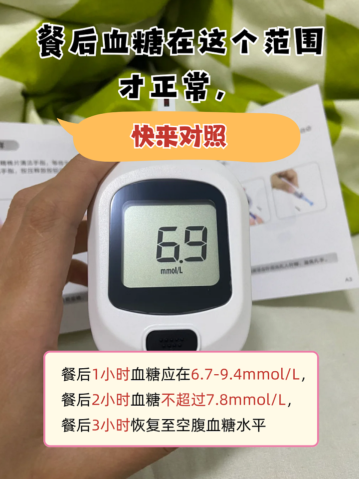 饭后1小时血糖正常是多少