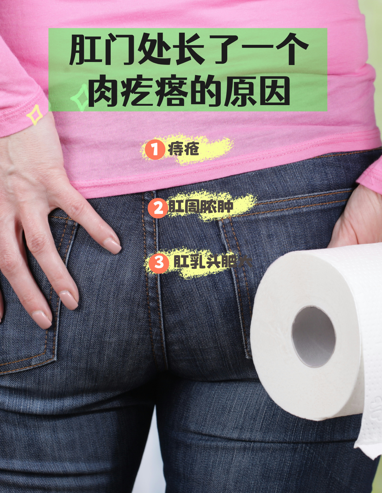 肛门长了个肉球怎么办