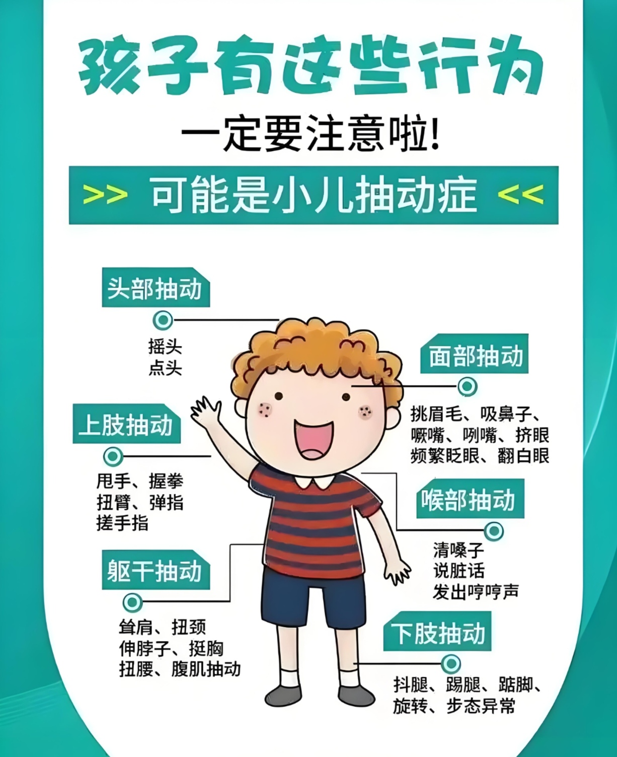 抽动症能治好吗?