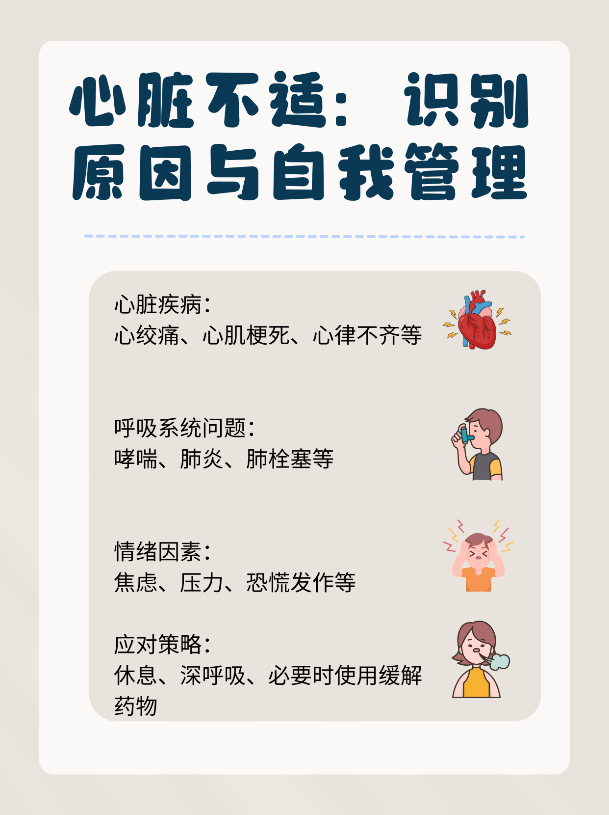 心律不齐的症状有哪些