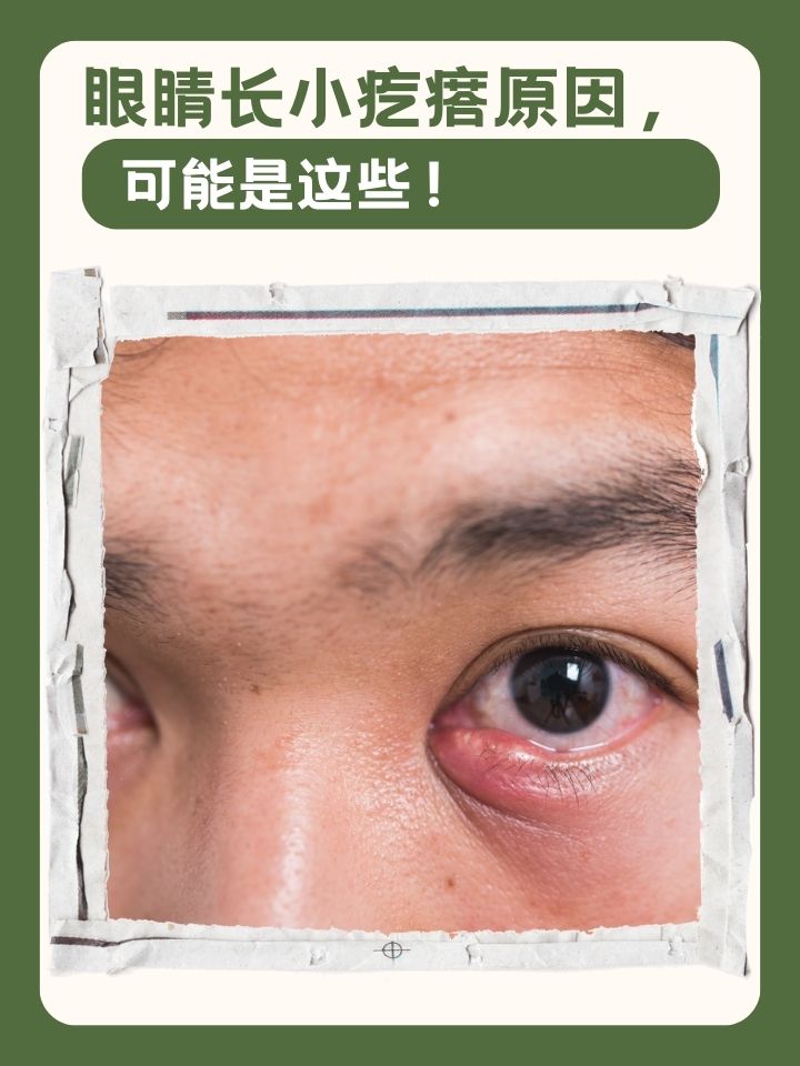眼睛里面长了白色小疙瘩怎么回事