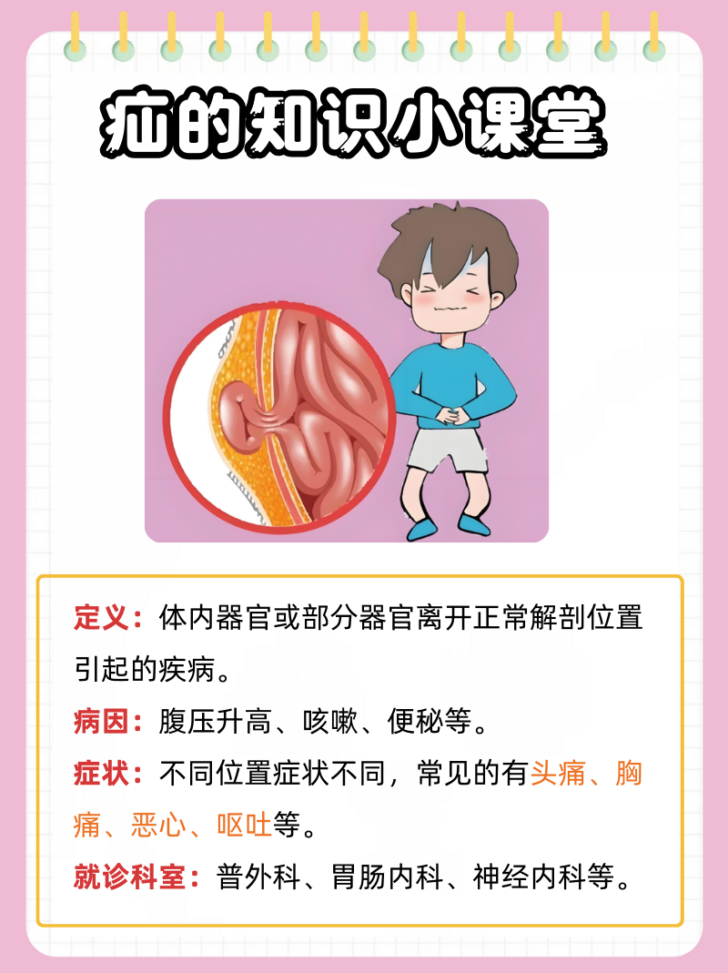 男性得了疝气的症状是什么