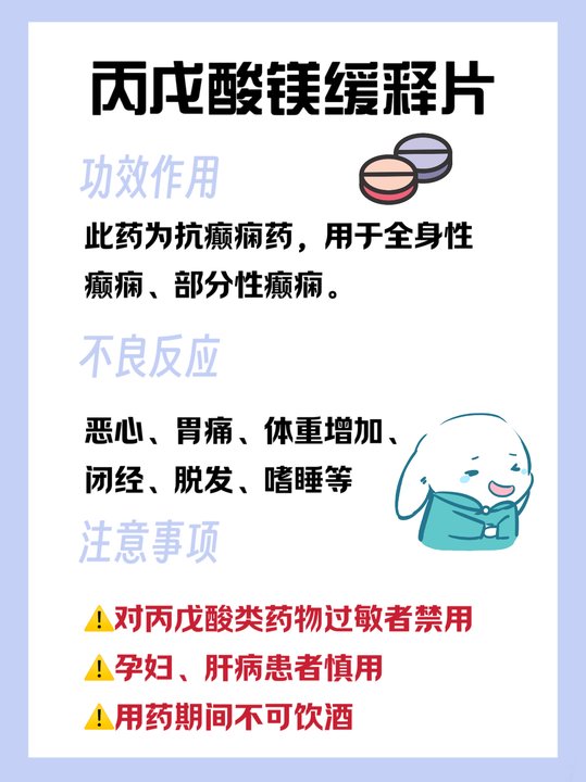 丙戊酸钠缓释片的用法