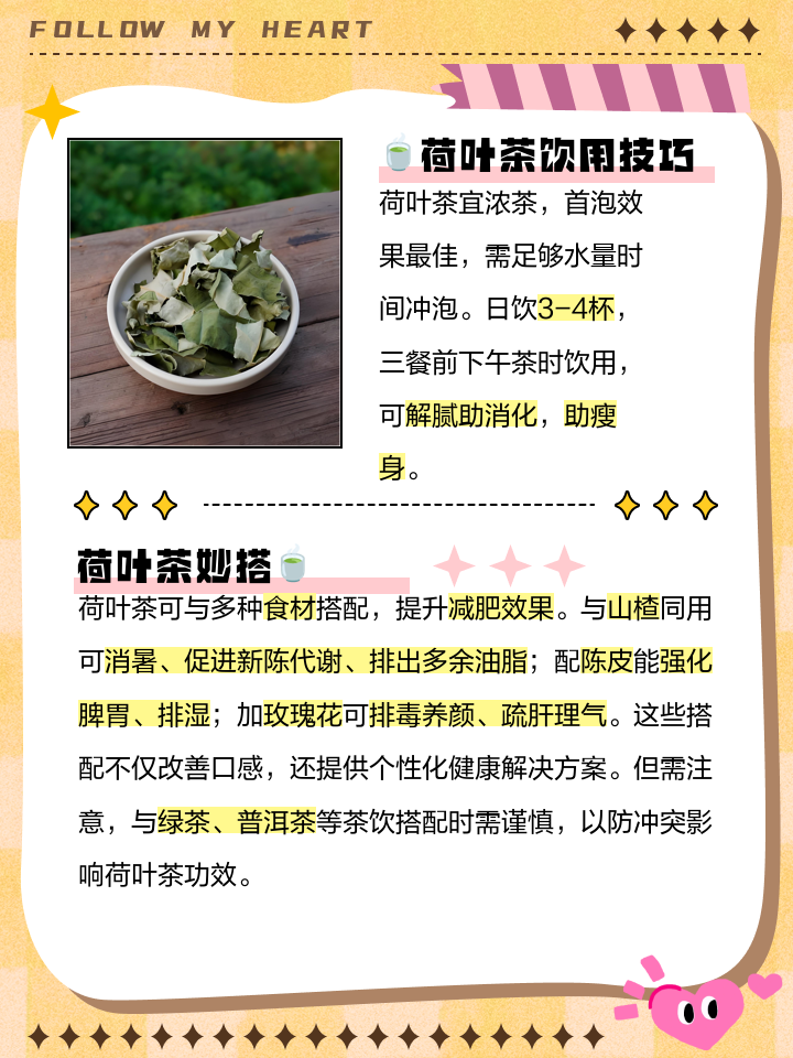 荷叶茶的副作用