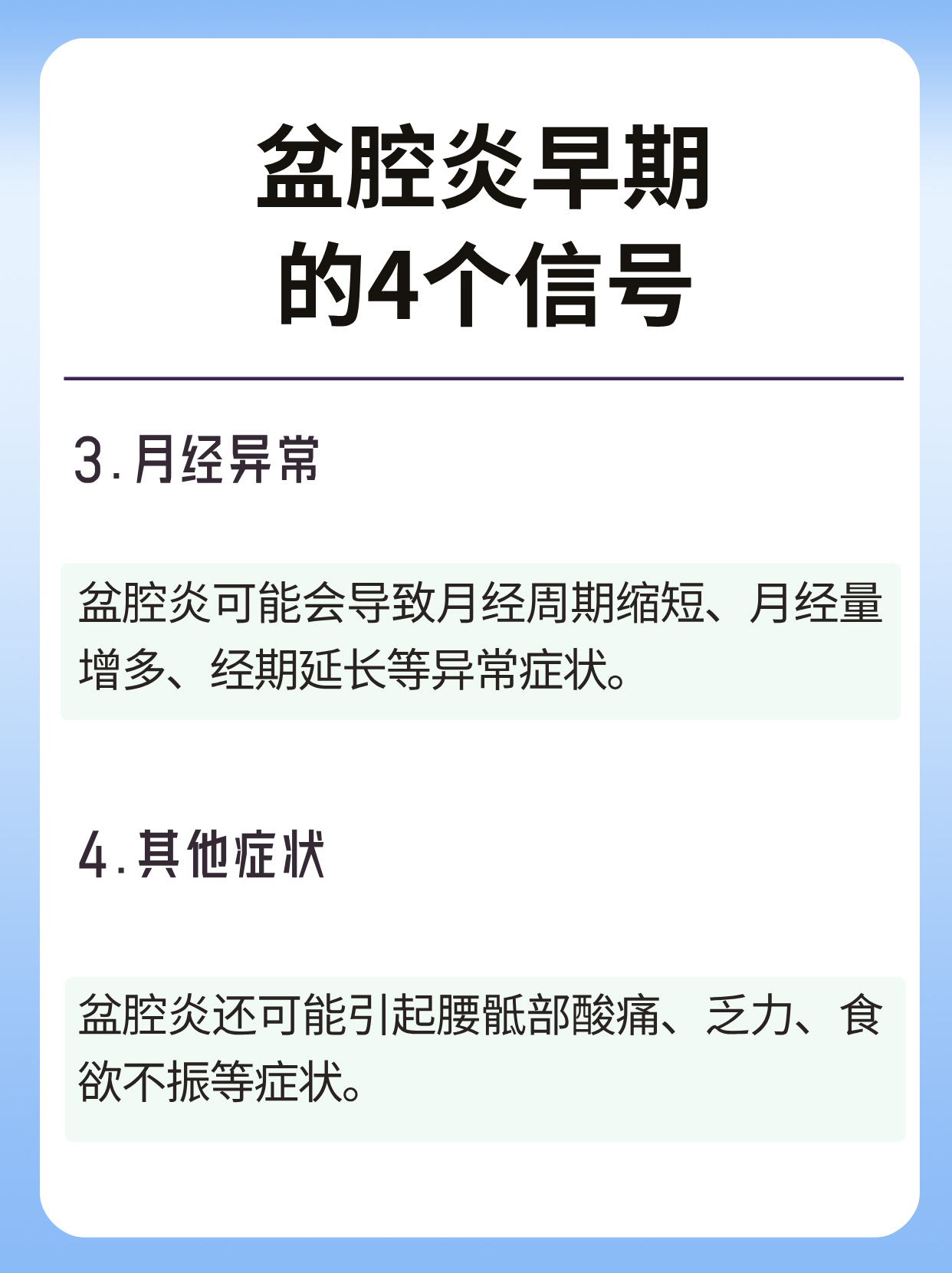 附件炎是什么症状