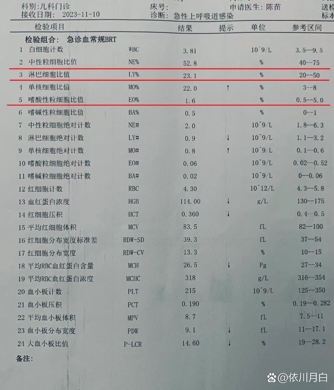 中性粒细胞低于正常值
