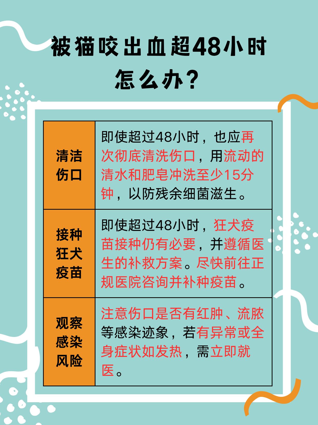 猫咬伤的狂犬病的几率