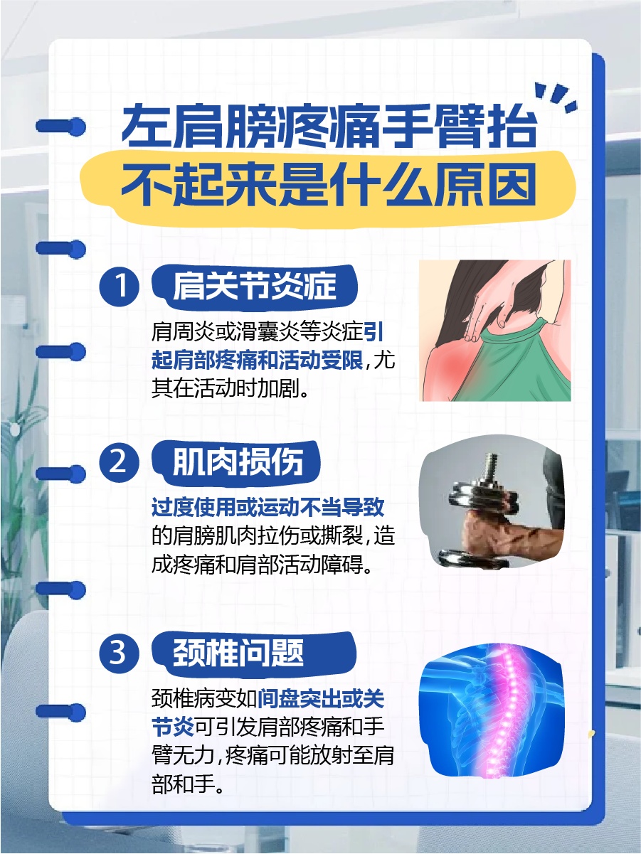 左肩膀疼痛是什么原因