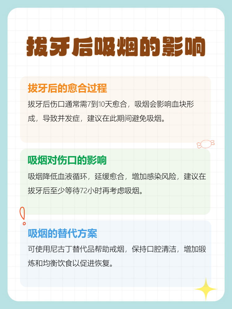 拔牙后马上抽烟会怎样?