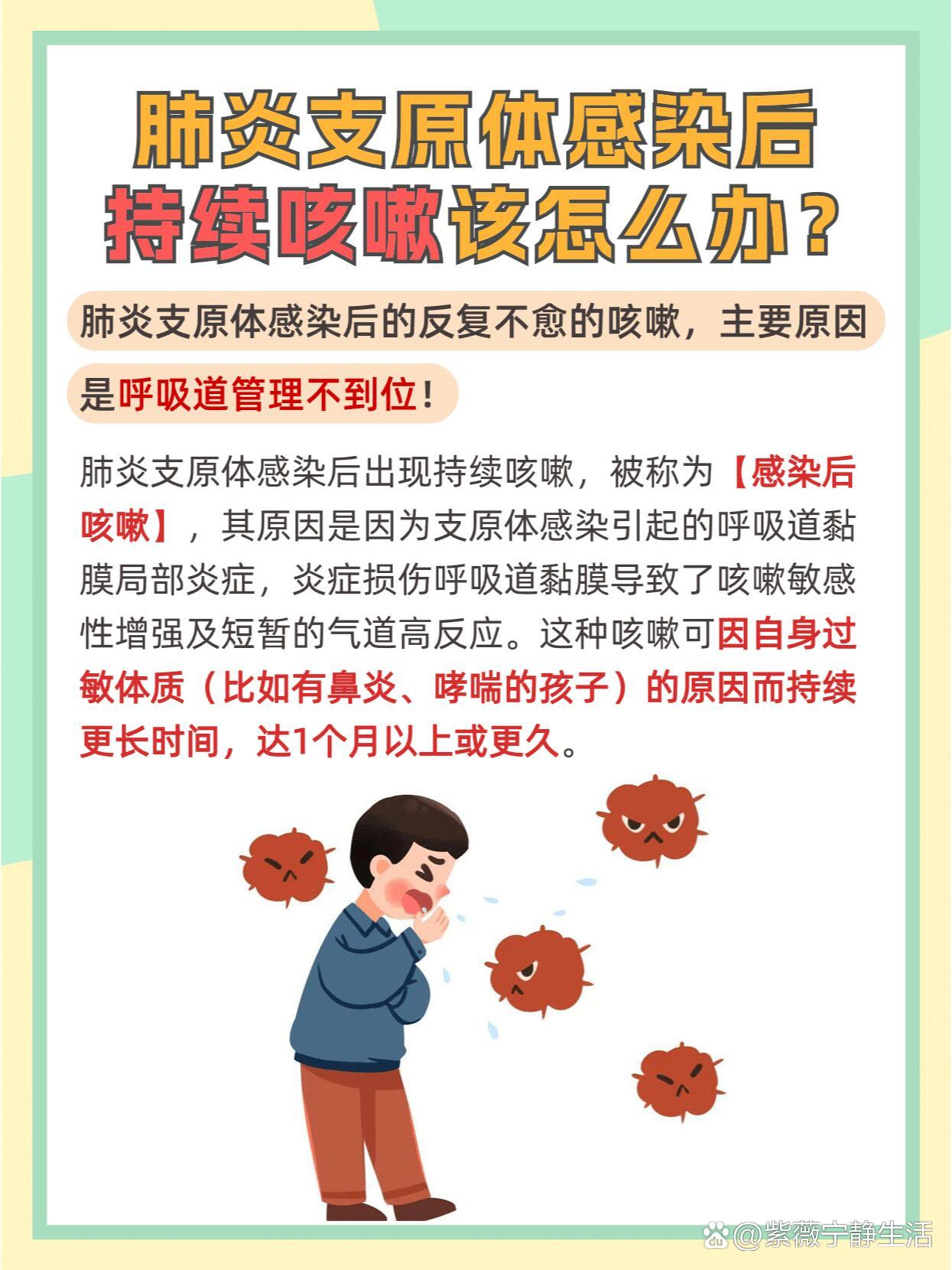 支原体感染咳嗽