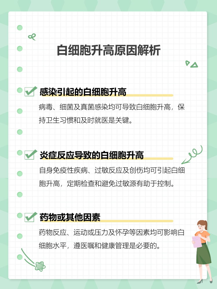 白细胞高会引起白血病吗