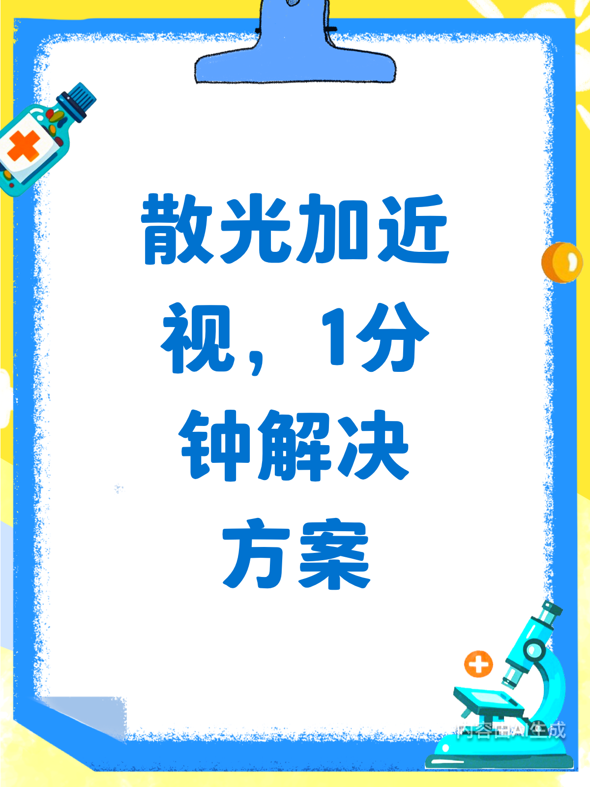 近视加散光怎么治