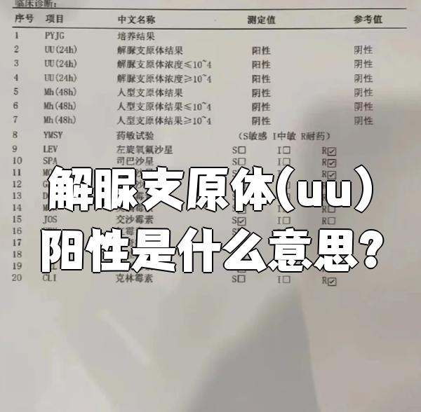 ,解脲支原体是性病吗?