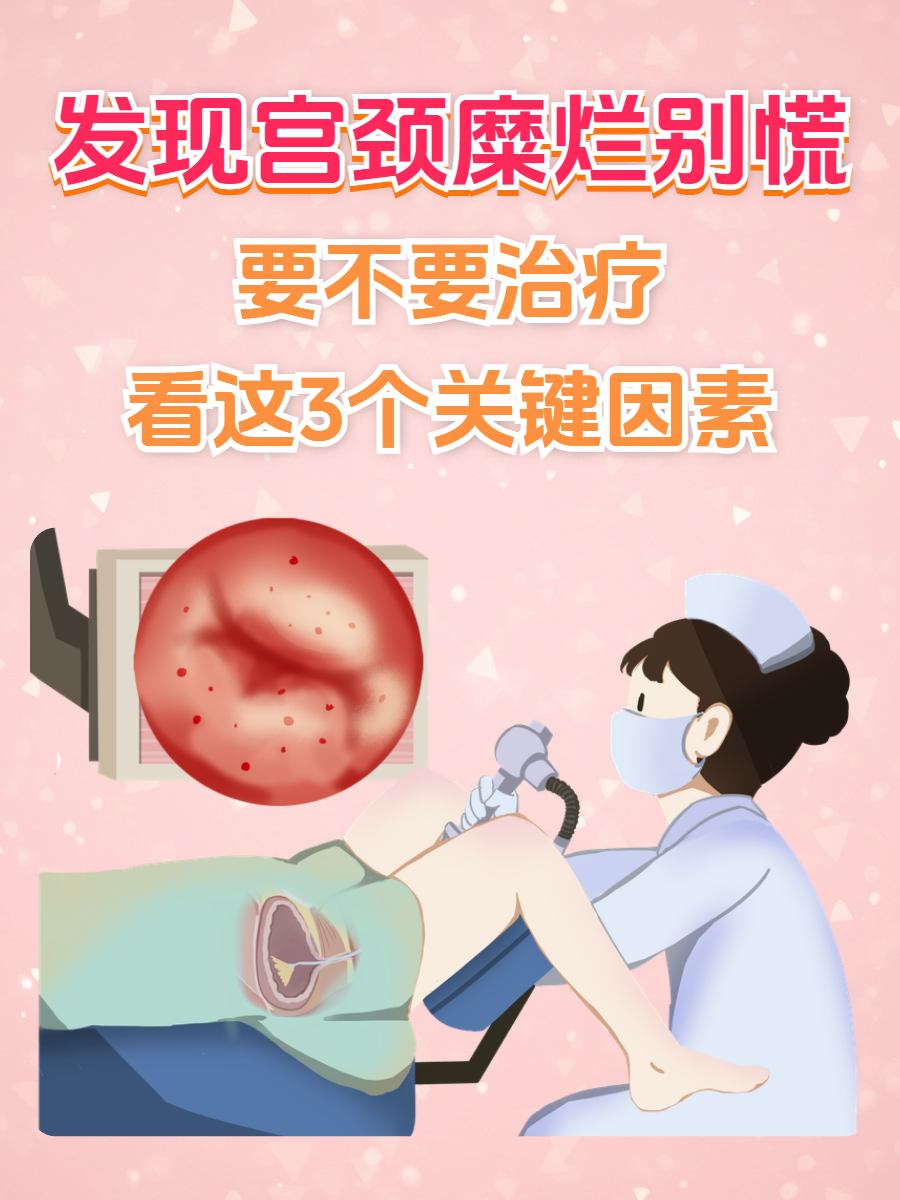 宫颈糜烂重度,怎么治疗