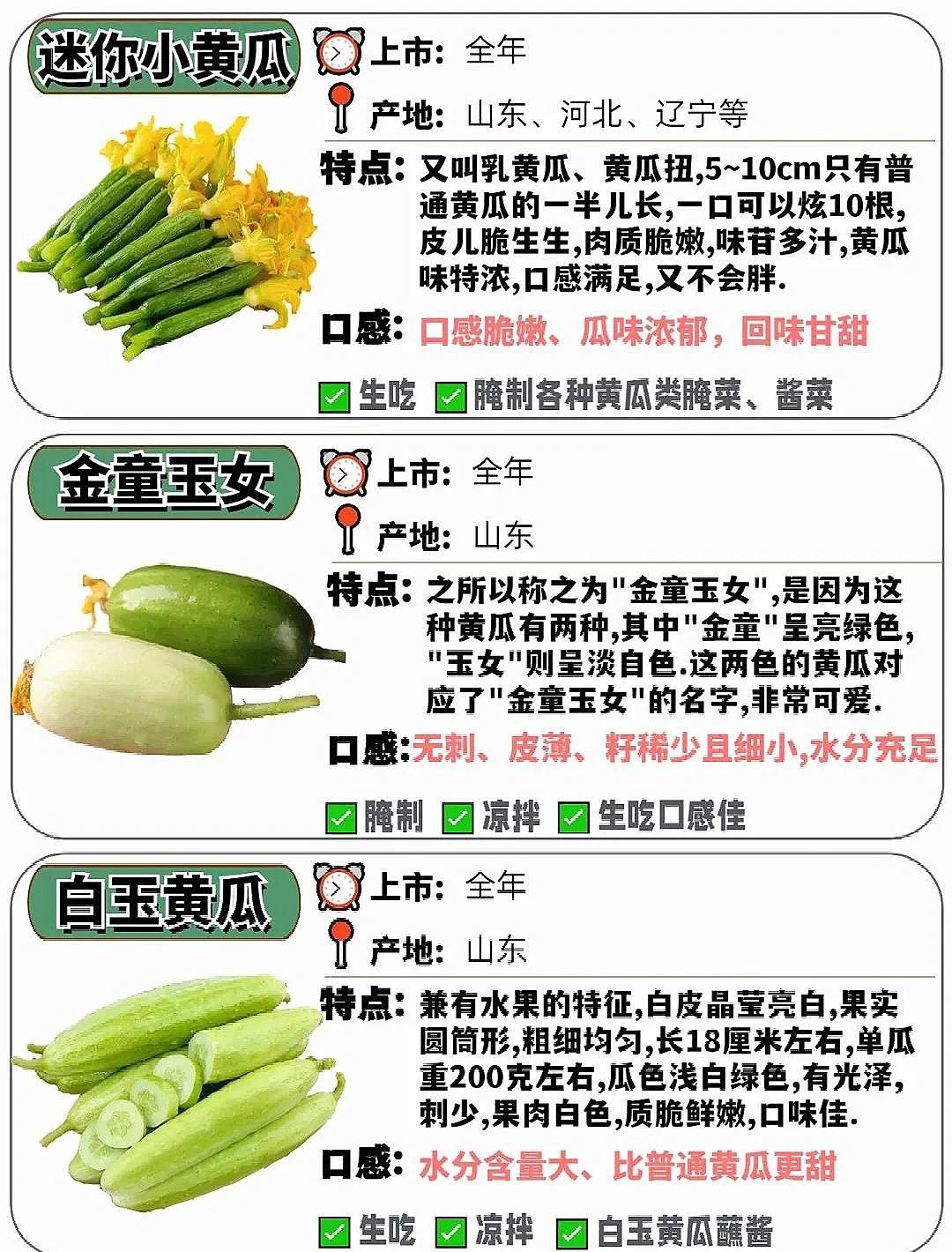 黄瓜的营养价值与功效
