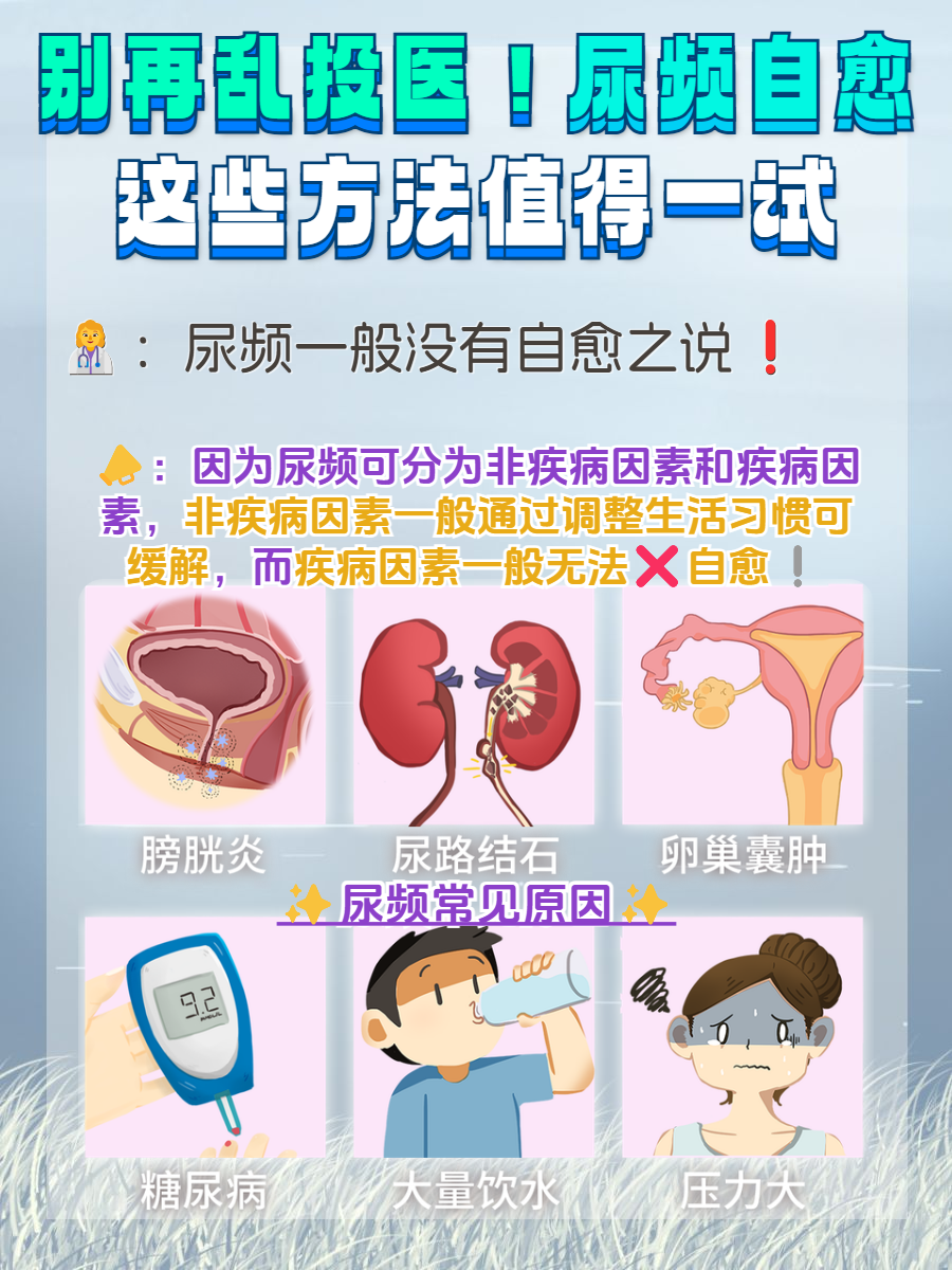 尿频尿急尿不尽是什么情况