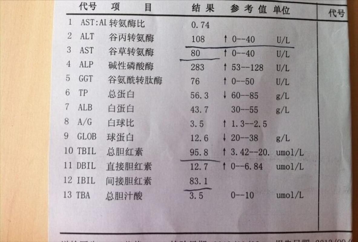 谷草谷丙0.7偏低是什么