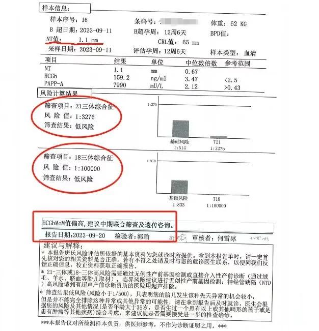 唐氏筛查看性别准吗