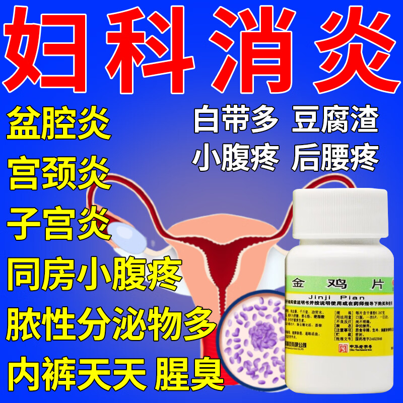 妇科病吃什么消炎药
