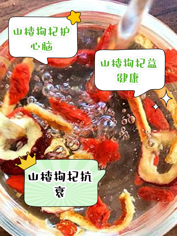 枸杞和山楂能一起泡水喝吗