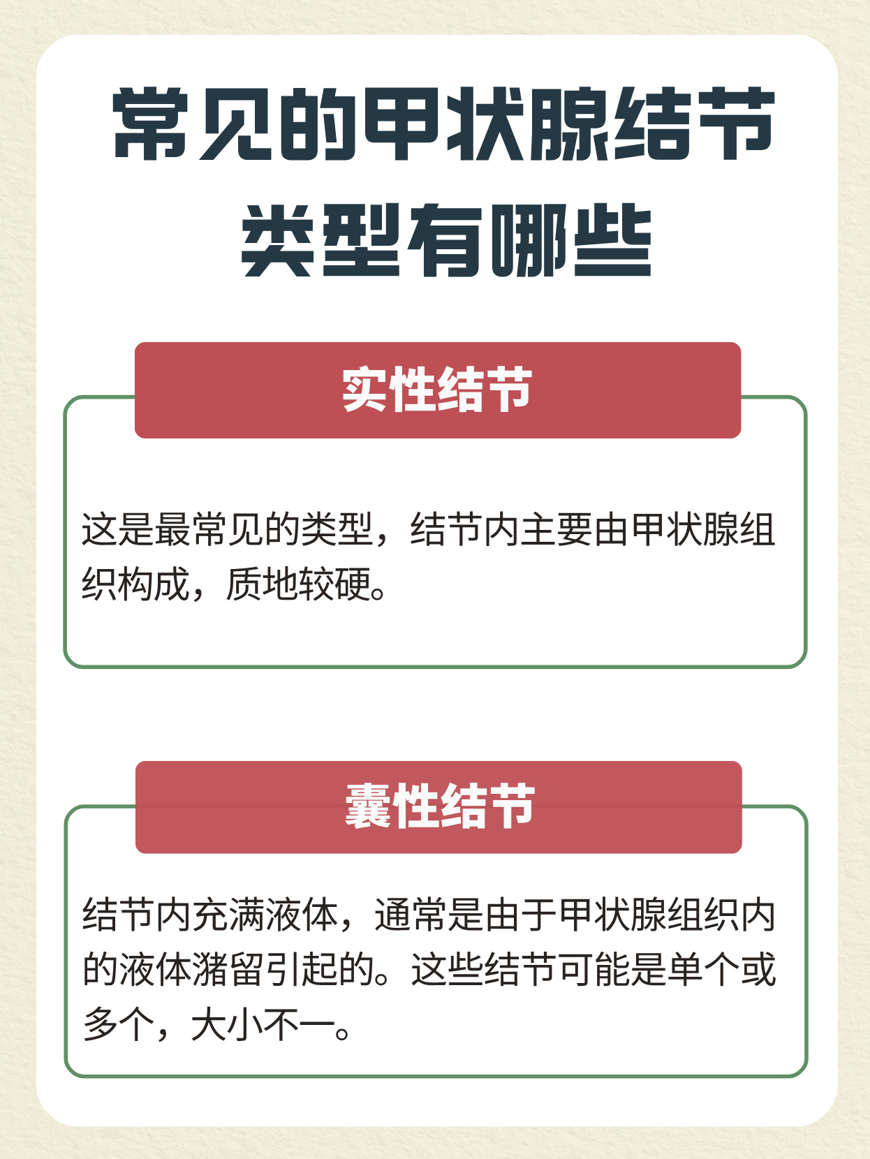甲状腺两侧叶内小囊性结节是什么意思?