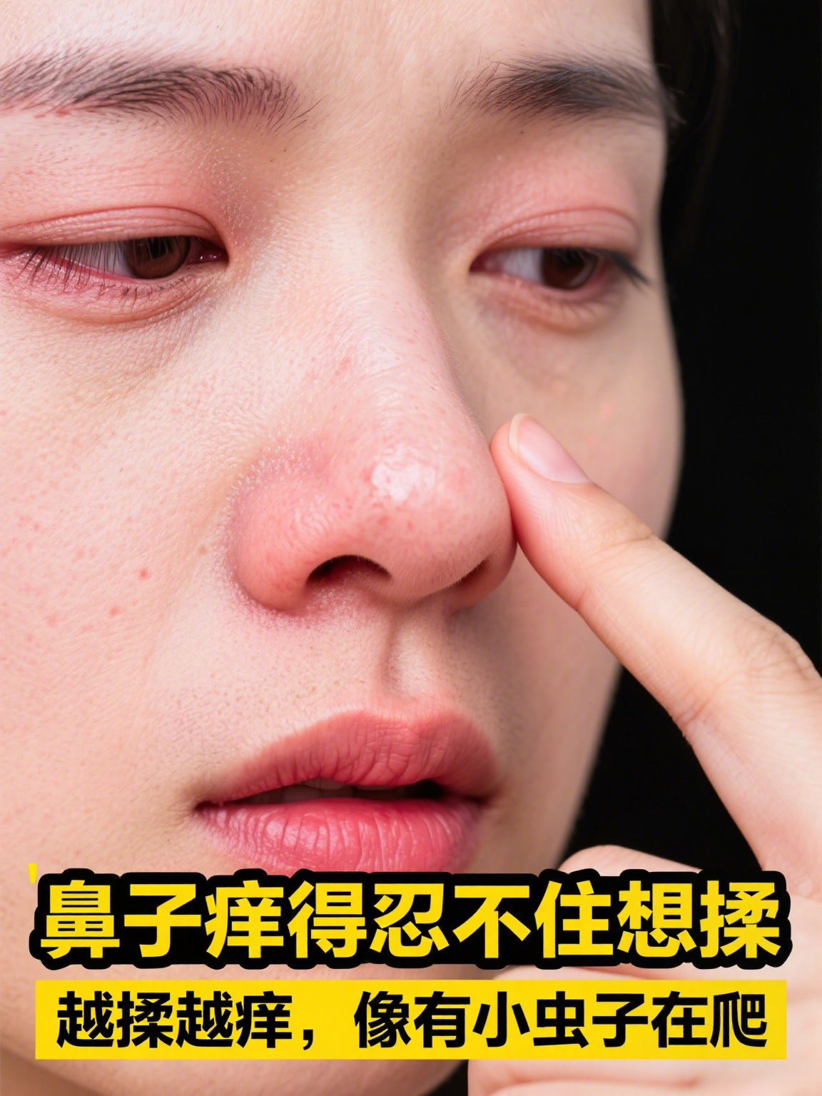 鼻子痒是怎么回事??