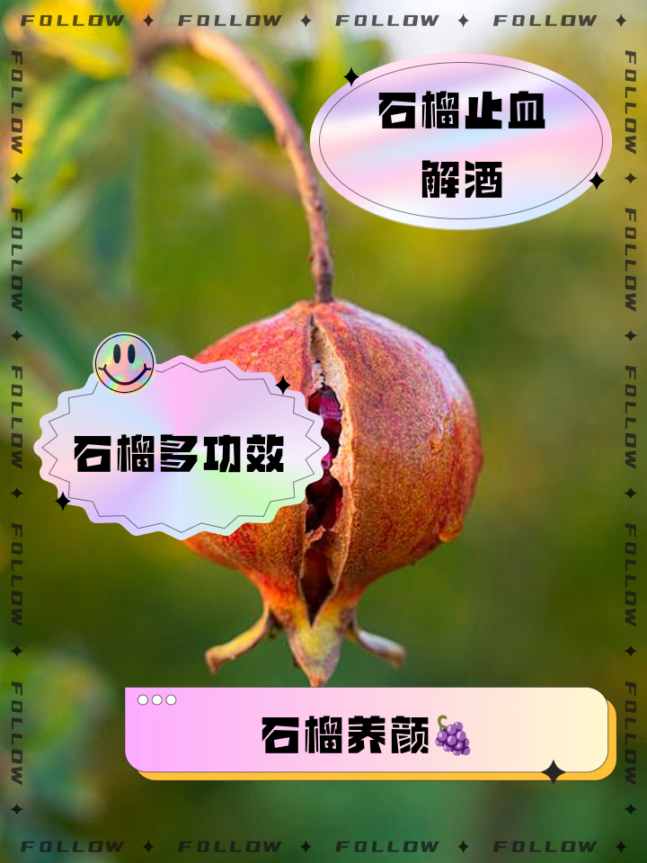 石榴有什么功效