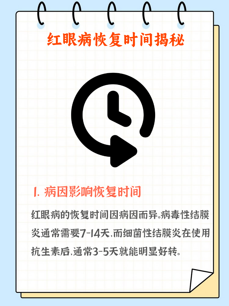 结膜炎一般多长时间能好?