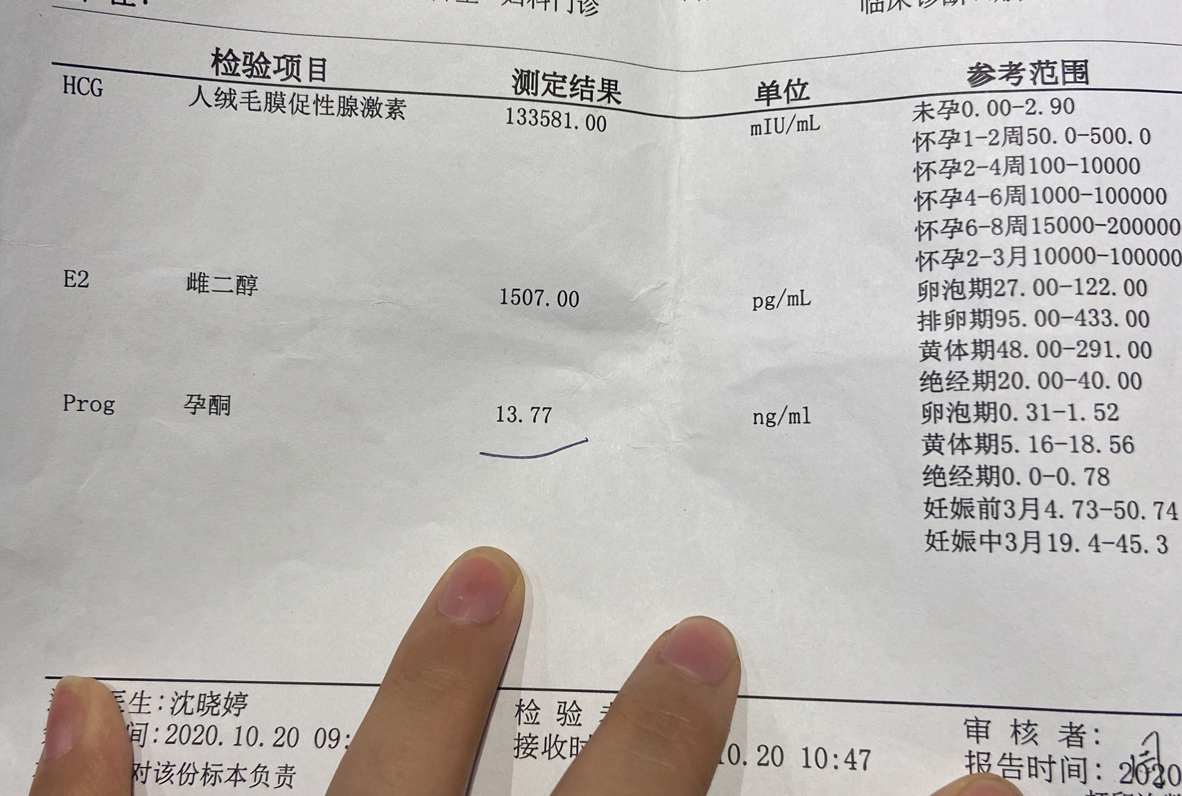 怀孕45天孕酮值是多少