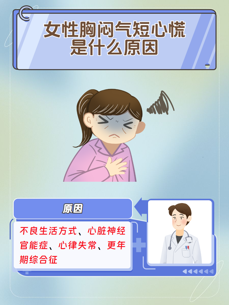 怀孕初期胸闷心慌怎么回事
