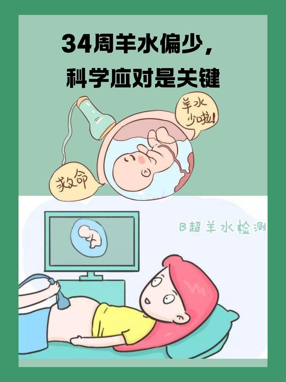 孕晚期羊水偏少的原因