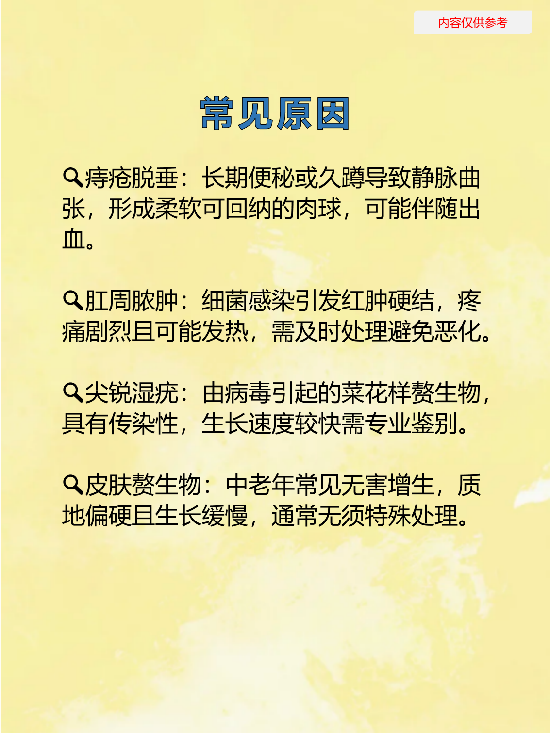 炎性外痔疮的症状有什么?