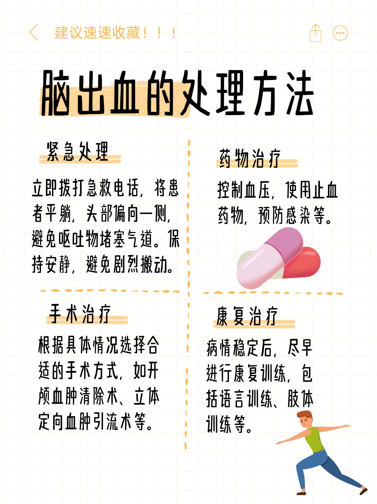 脑干出血后遗症治疗