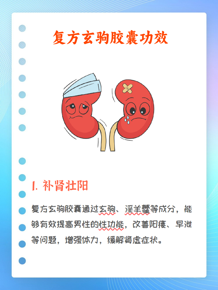 第一次服用了三瓶复方玄驹胶囊(18天)