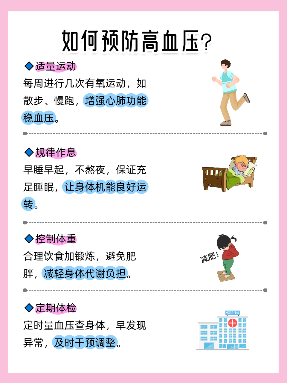 高血压日常注意事项