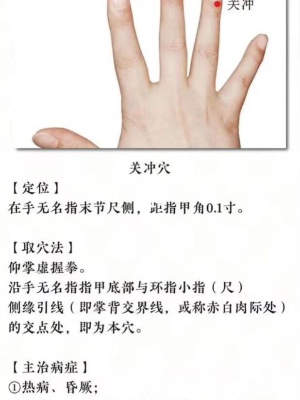 恶心想吐按摩哪个部位