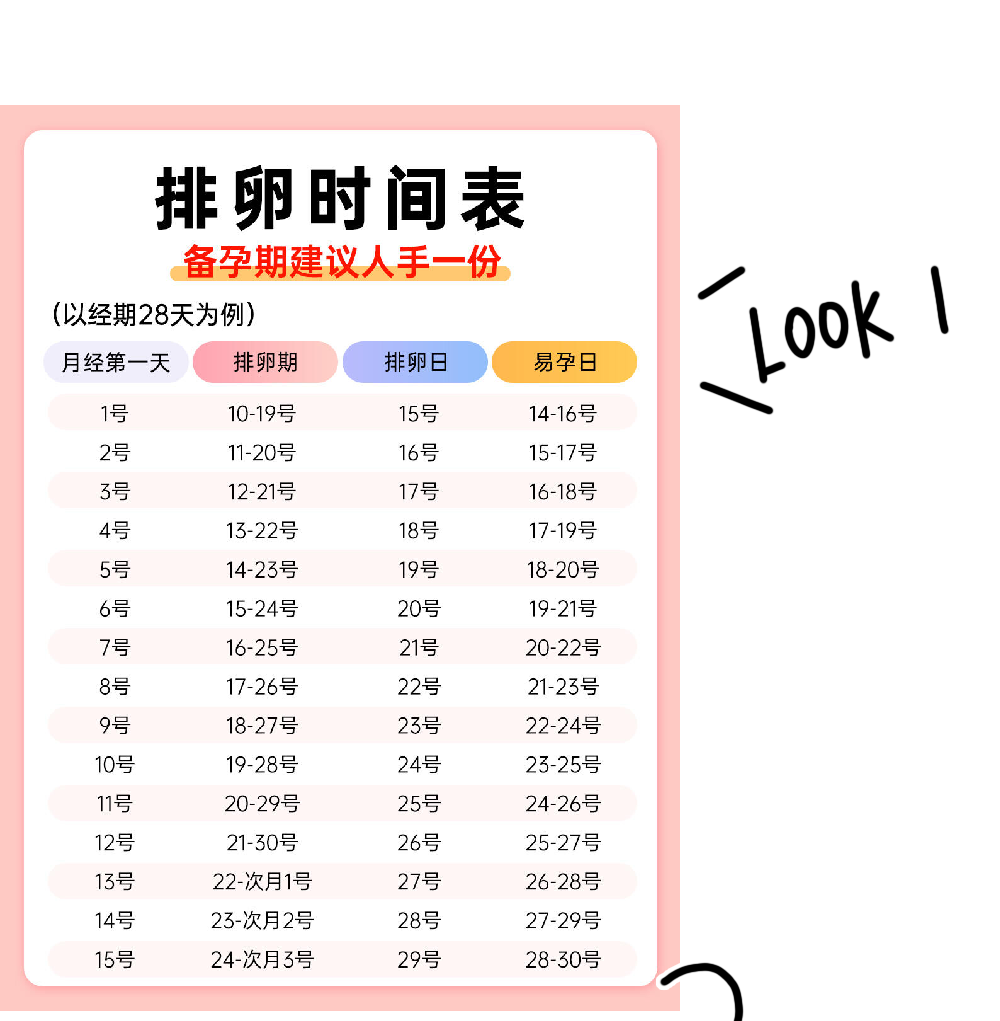 排卵期如何计算