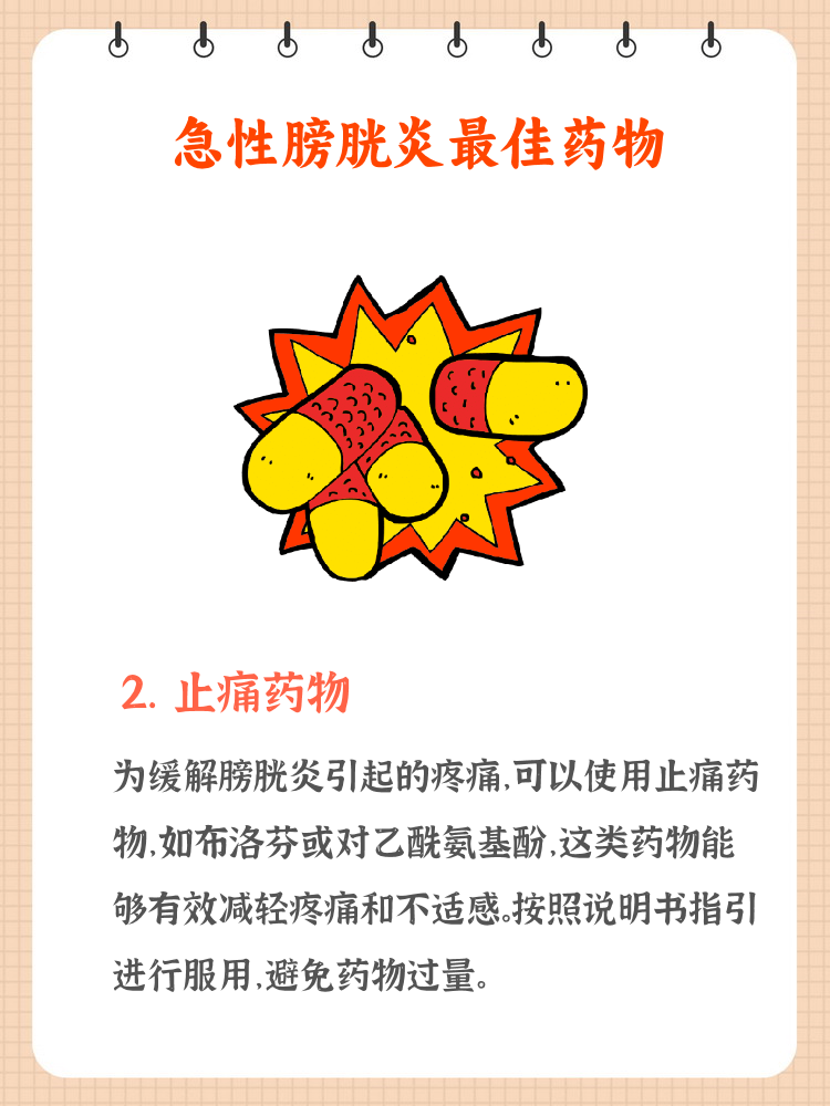 女性膀胱炎吃什么药