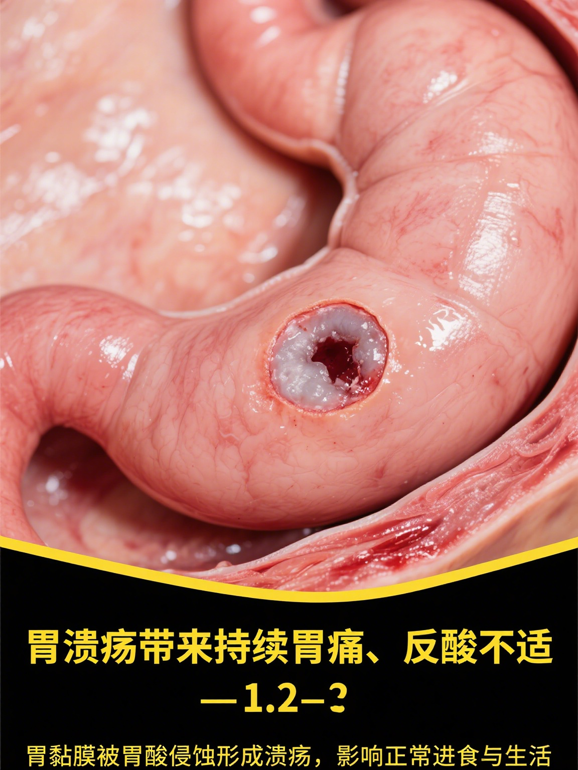 胃溃疡能治好吗?