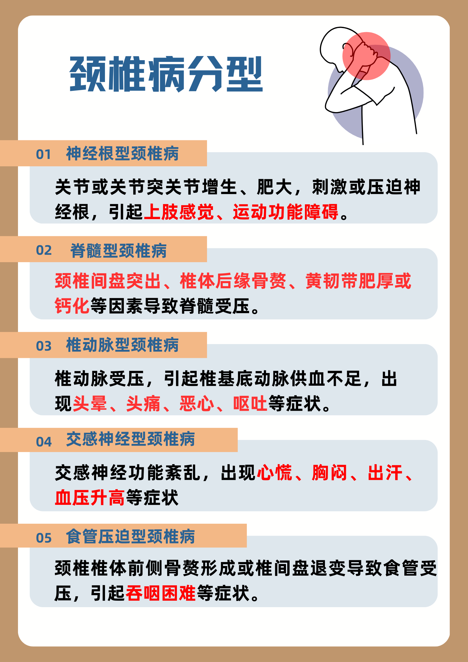 颈椎病的危害有哪些?