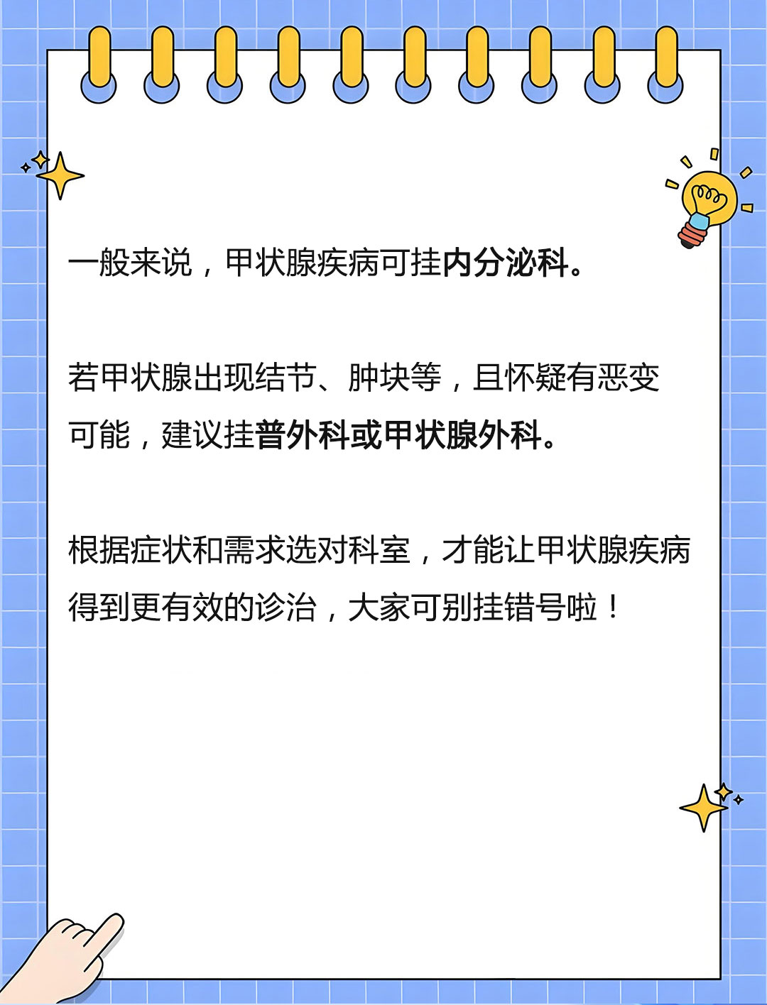 甲状腺疾病看什么科?