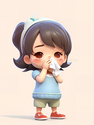 宝宝打喷嚏