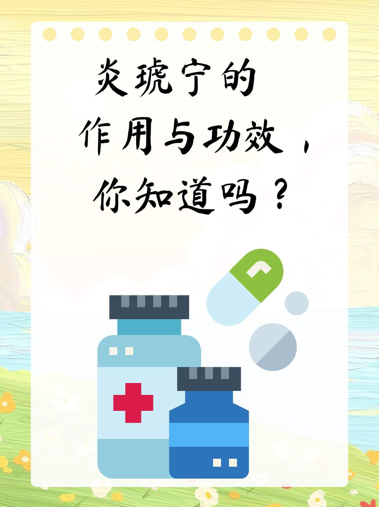 炎琥宁说明书