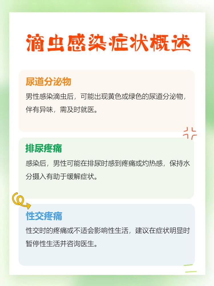 滴虫有哪些症状